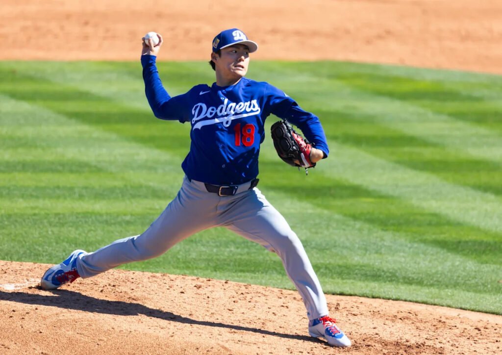 Yoshinobu Yamamoto balances workload for WBC repeat, Dodgers three-peat