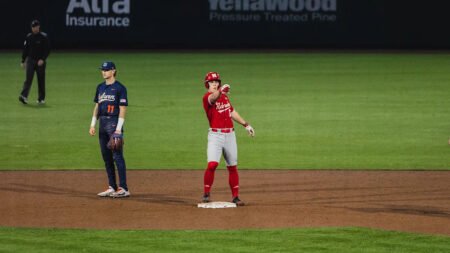 Nebraska Baseball Upsets #7 Auburn 9-8 in Extra Innings