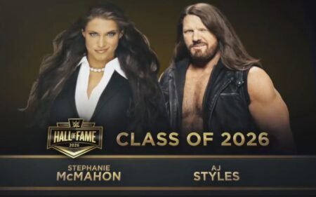 Major change announced for the WWE Hall of Fame in 2026 following AJ Styles’ induction