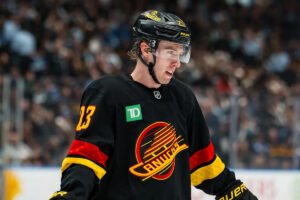 Report: Canucks Prospect Lekkerimäki To Have Season-Ending Shoulder Surgery