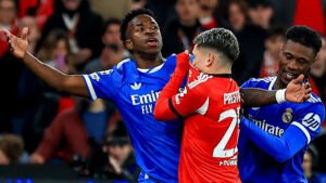 Mourinho’s ‘big mistake’ after ‘disgusting’ Vinicius incident