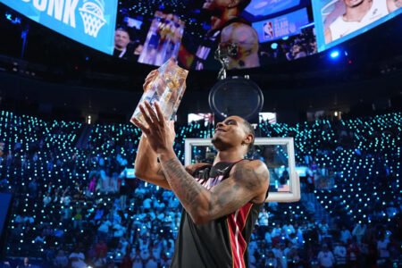 Keshad Johnson wins NBA Slam Dunk Contest, Carter Byrant takes 2nd and wins Rising Stars competition