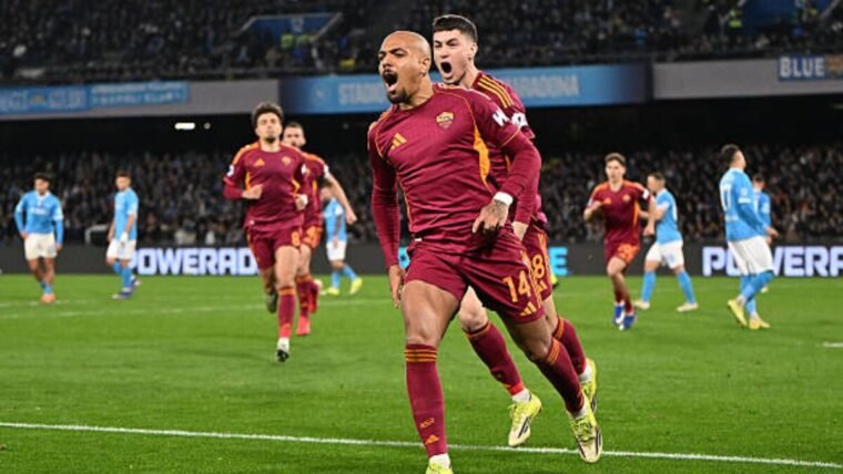 Donyell Malen nets brace as Roma draw with Napoli in thrilling Serie A clash