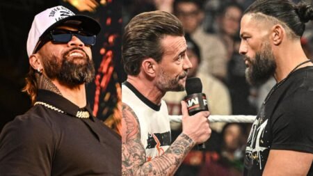 Jey Uso sends a message on behalf of Roman Reigns and The Bloodline after he challenges CM Punk for the World Heavyweight Title at WrestleMania 42