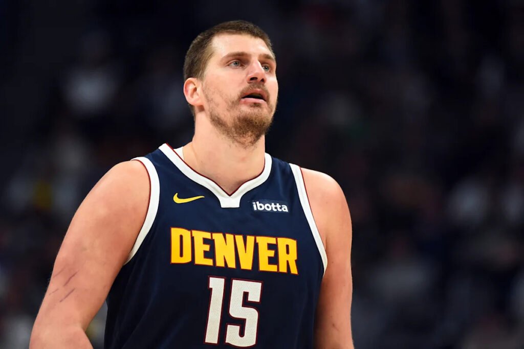 Nikola Jokić angrily confronts Lu Dort for tripping him as tempers flare in Nuggets-Thunder