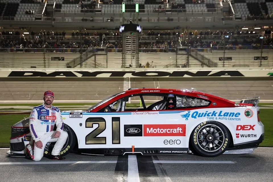 Josh Berry, No. 21 Wood Brothers Racing Ford