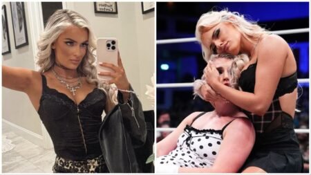 Blake Monroe sends a message: “I FOUND MY VALENTINE”