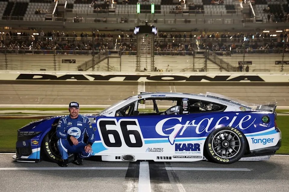 Casey Mears, No. 66 Garage 66 Ford