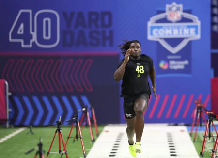 3 players the 49ers should look at after Day 1 of the NFL Combine on-field drills?