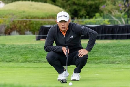 Collin Morikawa wins at Pebble Beach with ‘borrowed’ TaylorMade Spider