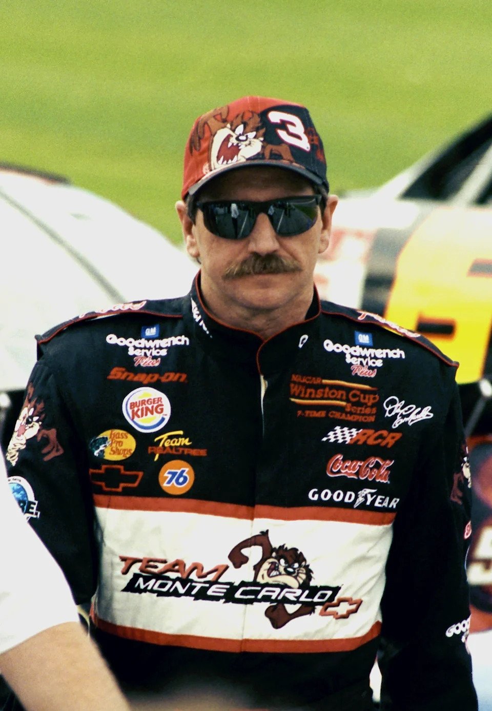 FILE PHOTO; NASCAR Winston Cup Series driver Dale Earnhardt.