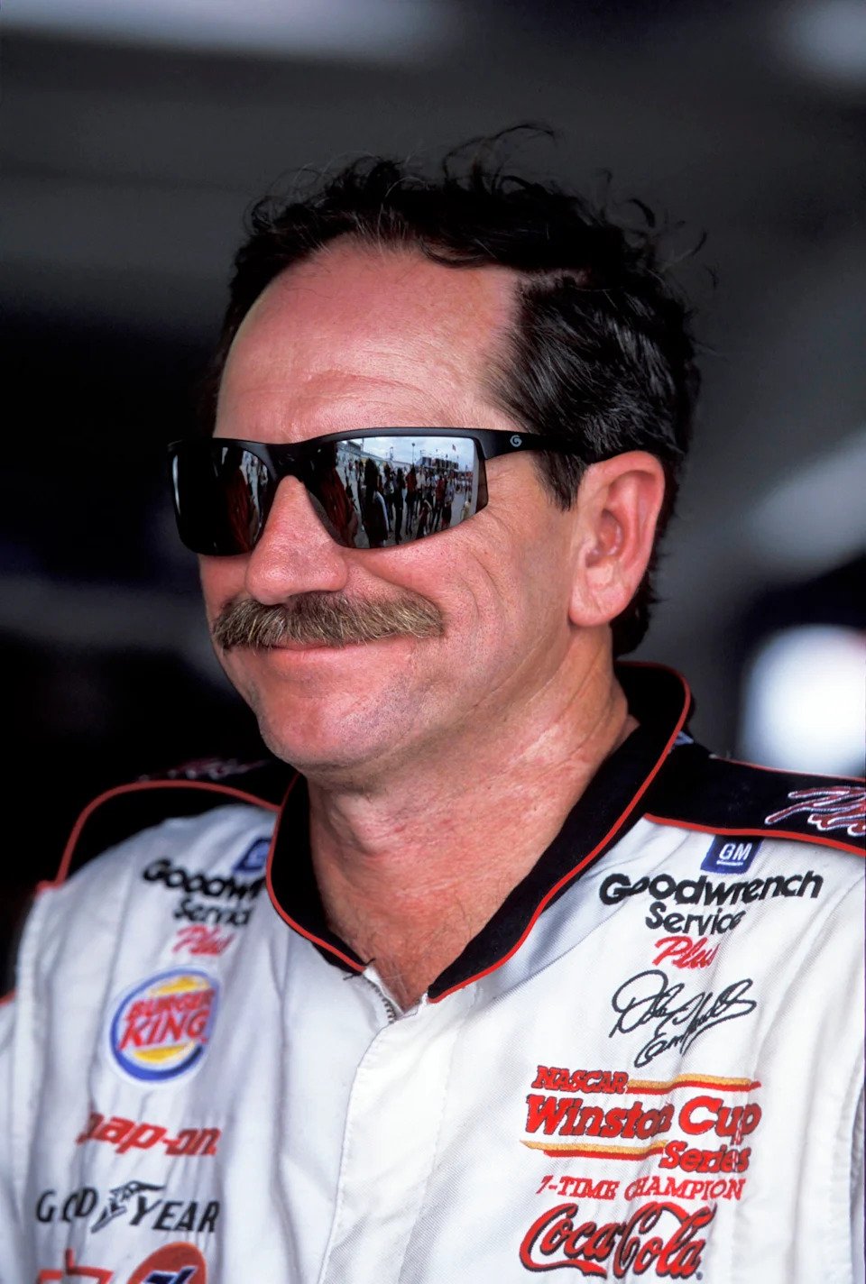 NASCAR driver Dale Earnhardt.