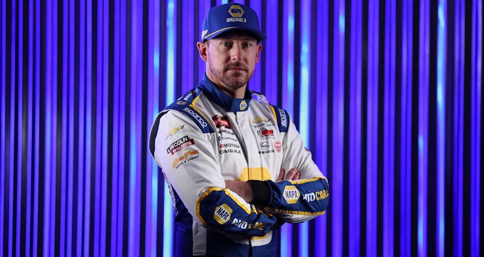 Daniel Hemric poses for a photo.