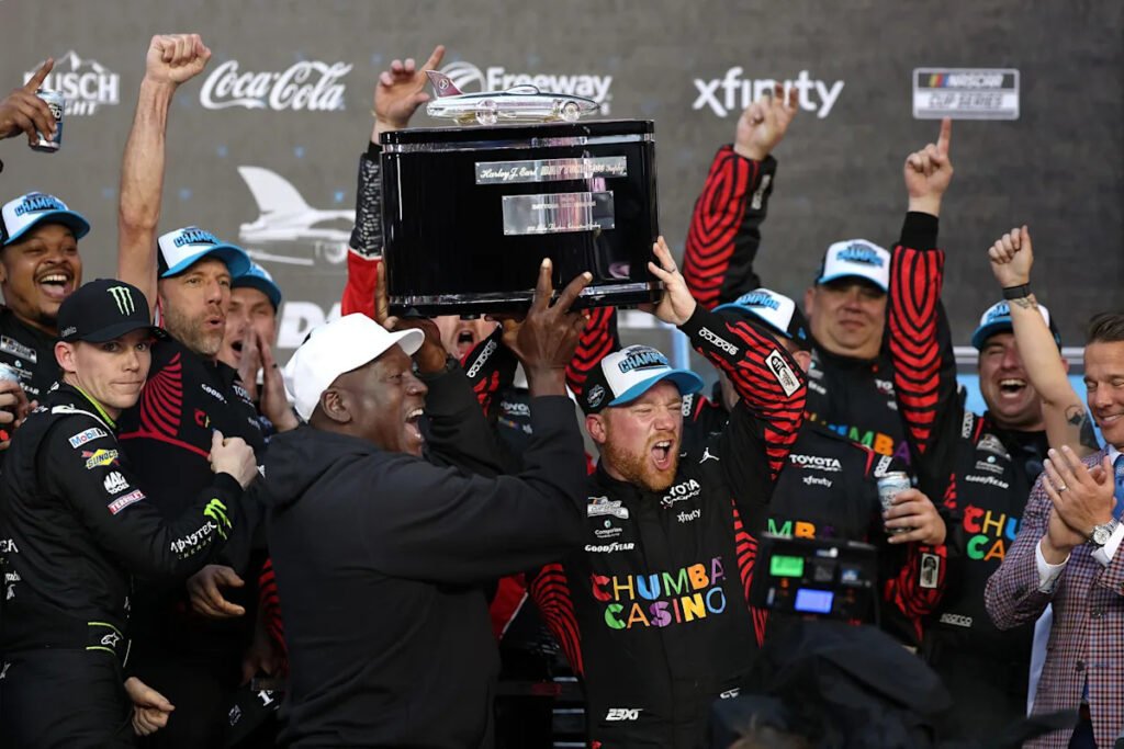 What does Michael Jordan own? NBA star’s NASCAR team wins Daytona 500