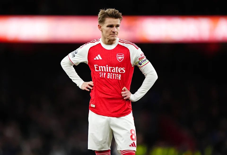 Arsenal captain Martin Odegaard could return against Tottenham (Bradley Collyer/PA). (PA Wire)
