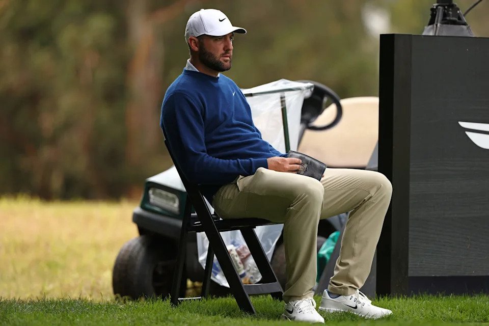 Scottie Scheffler Friday at the 2026 Genesis Invitaional.