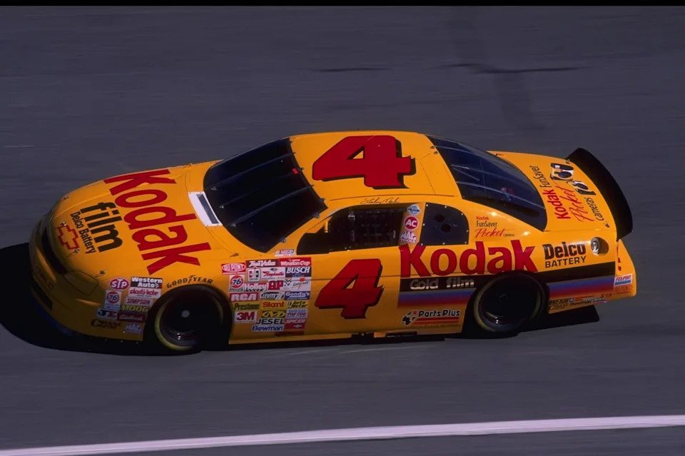 Marlin practicing ahead of the 1996 Daytona 500