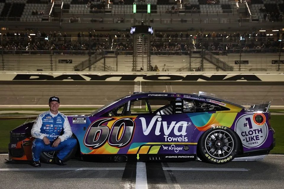 Ryan Preece, No. 60 RFK Racing Ford