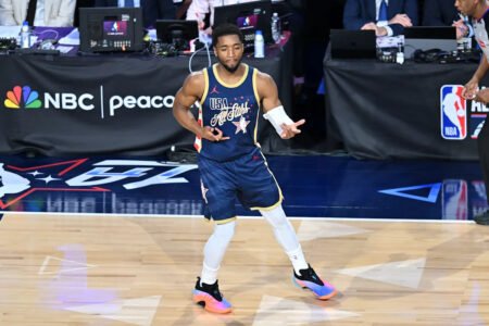 Donovan Mitchell’s Stripes team falls short in NBA All-Star game final