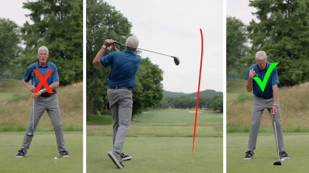 Is your driver stance too wide? Here’s how to nail your foot position