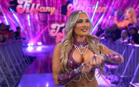 Tiffany Stratton confronted by ex-Champion backstage in her return to SmackDown after months