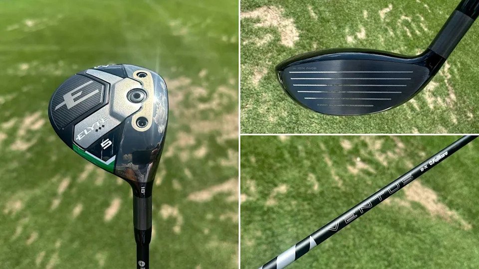Anthony Kim 5-wood.