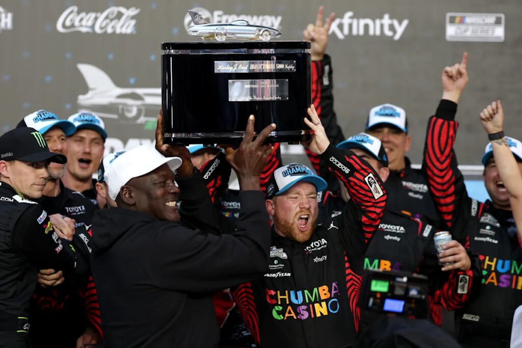 ‘Something felt right’: Daytona 500 winner Tyler Reddick on strategy, guts and Michael Jordan