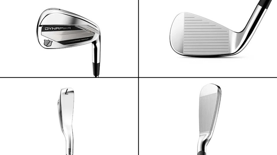 Dynapwr Forged irons from all angles.