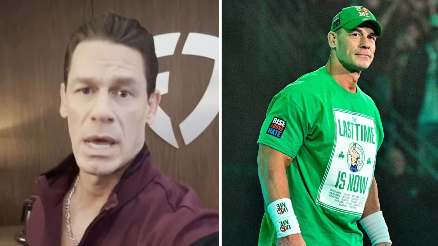 John Cena reacts to his astonishing WWE announcement ahead of Elimination Chamber