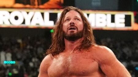 AJ Styles’ former WWE rival gets emotional