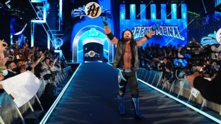 “I love you to death” – 52-year-old retired legend pays tribute to AJ Styles with a heartfelt message after his retirement