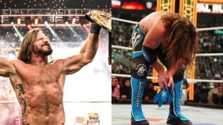 “He’s my guy” – 13-time WWE Tag Team Champion broke character and consoled AJ Styles immediately after his retirement