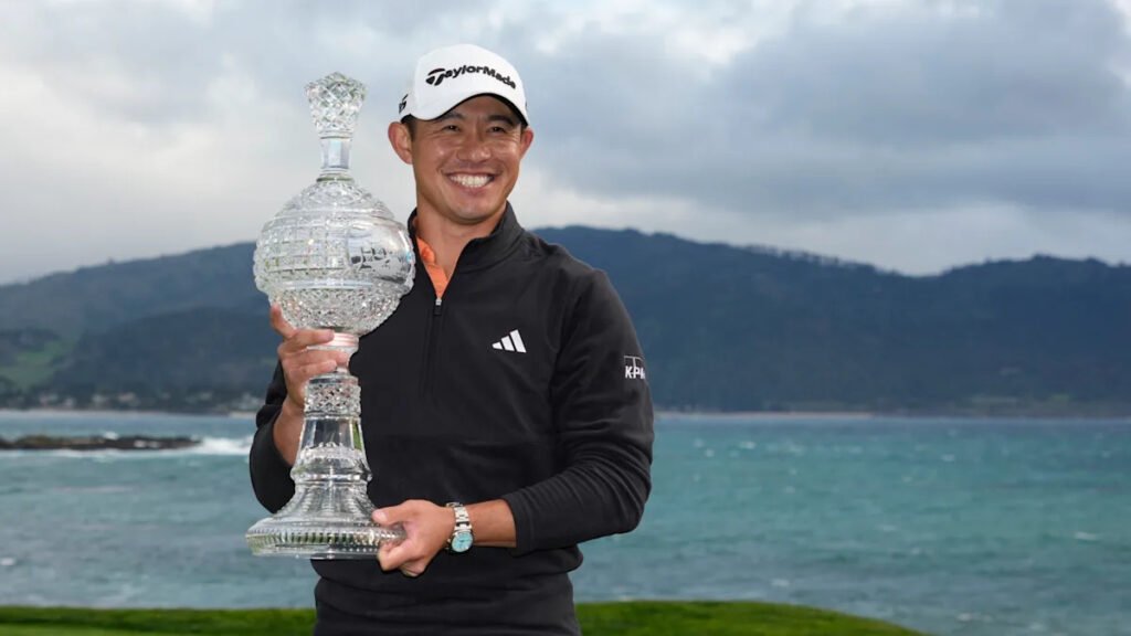 Collin Morikawa birdies 18th to win Pebble Beach, end more than two-year drought