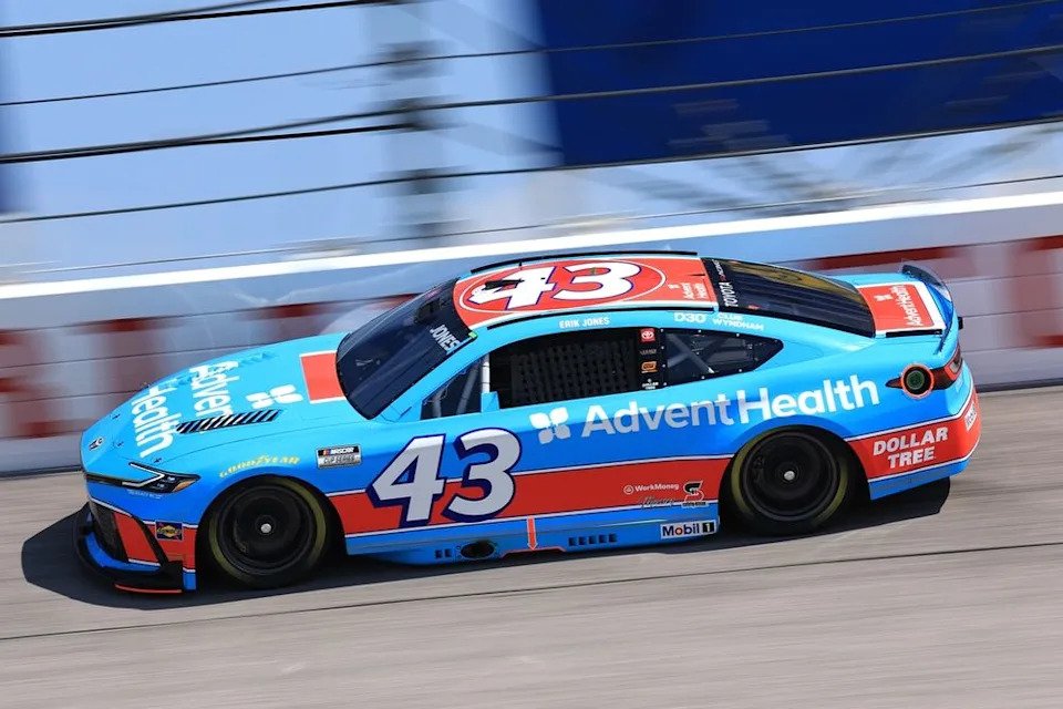 Erik Jones, No. 43 Legacy Motor Club Toyota