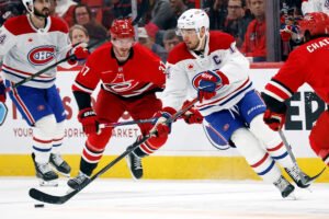 Suzuki lifts streaking Canadiens to 3-1 win over Hurricanes