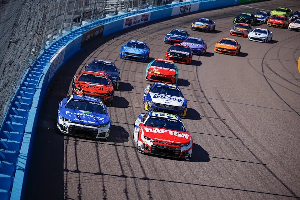 William Byron, Hendrick Motorsports, Daniel Suárez, Spire Motorsports