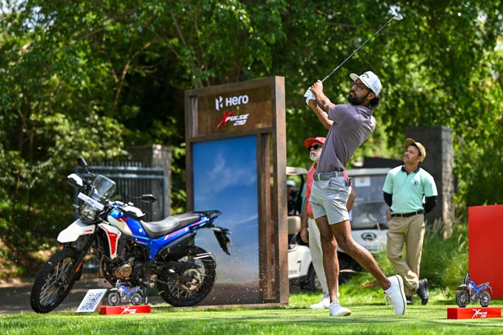 Akshay Bhatia makes emotional golf debut in India at Hero Indian Open