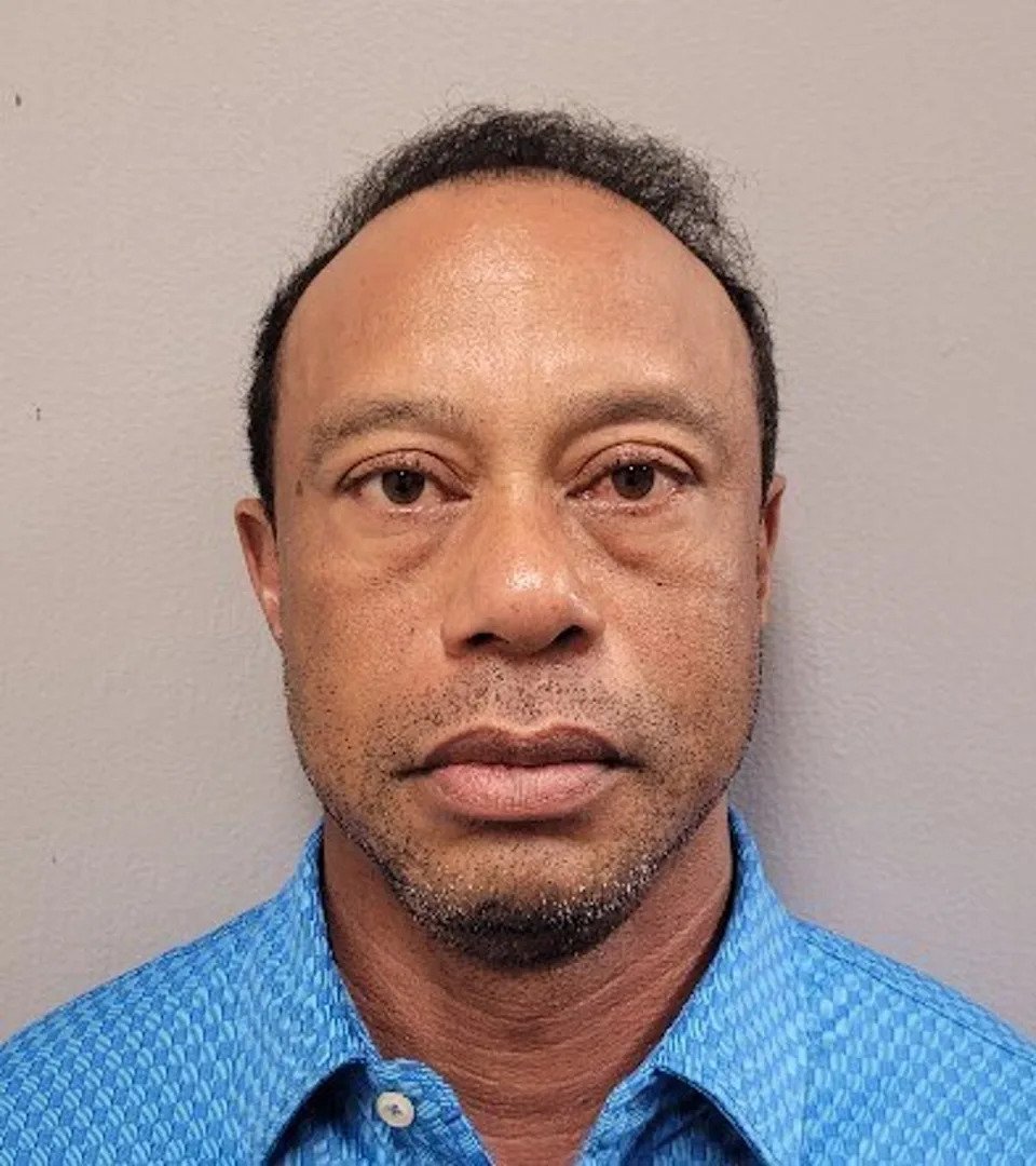 Tiger Woods was involved in yet another car crash in Florida on Friday afternoon, adding another incident to a sprawling list of controversies that have marred his spectacular sporting career (Martin County Sheriff's Office)