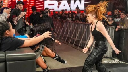 Becky Lynch feigns concern for AJ Lee following WWE RAW attack