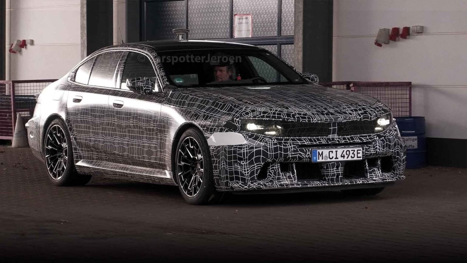 2028 BMW M5 Facelift Spy Video
