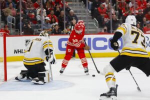 Red Wings Lose Third Period Lead, Drop 4-2 Final To Bruins