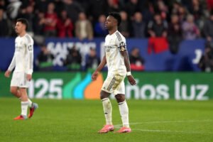 Tensions flare up between Real Madrid star and Allan Nyom after loss to Getafe