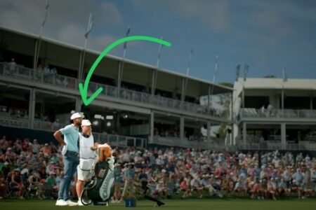 Let’s decode this fascinating player-caddie coversation