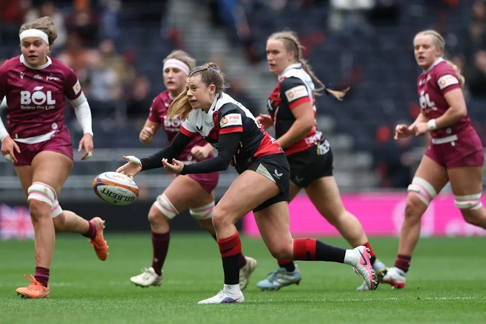 Zoe Harrison steered Saracens Women to victory over Sale Sharks (Getty)