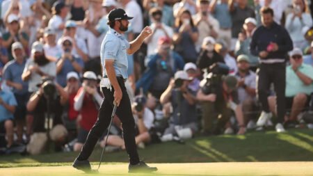 Cam Young’s Players Championship moment was perfectly awkward