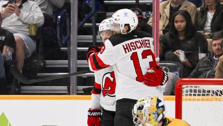 Nico Hischier’s two goals lifts Devils to 4-2 win over Predators