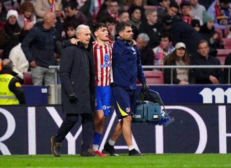 Injured Atletico Madrid star to miss Tottenham Hotspur showdown – Copa del Rey final also in doubt