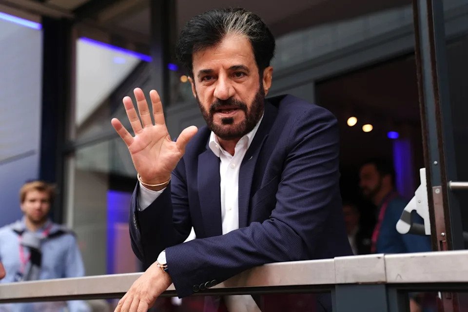 FIA President Mohammed Ben Sulayem has a decision to make over next month’s races (Bradley Collyer/PA) (PA Wire)