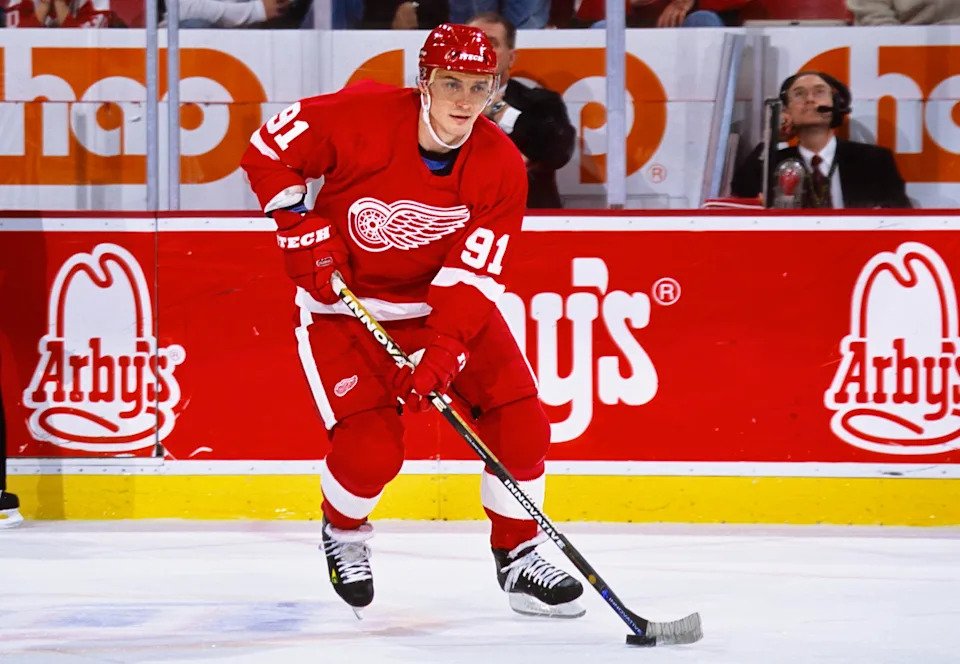 It took Red Wings fans and the organization a very long time to forgive Fedorov. Credit: Lou Capozzola
