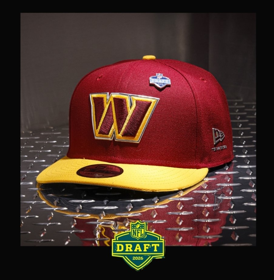 Washington Commanders 2026 NFL Draft Hats